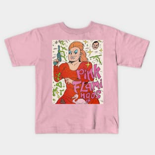 PINK FLAMINGOS Kids T-Shirt